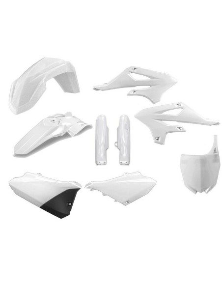Full Kit Plásticos Polisport Yamaha YZ 85 22-.. Blanco