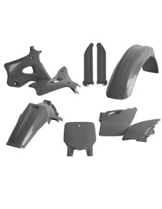 Full Kit Plásticos Polisport Kawasaki KX 125/250 96-98 Gris