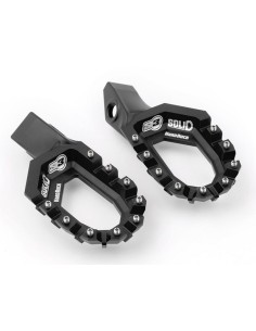 Estriberas Trial S3 Solid Hardrock Negro