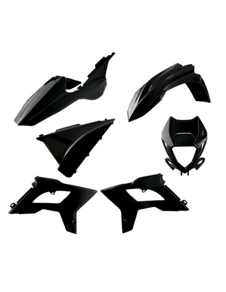 Kit Plásticos Polisport Restyling Beta RR 2T/4T 18-19 Negro