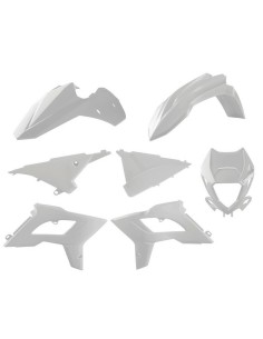 Kit Plásticos Polisport Restyling Beta RR 2T/4T 13-17 Blanco