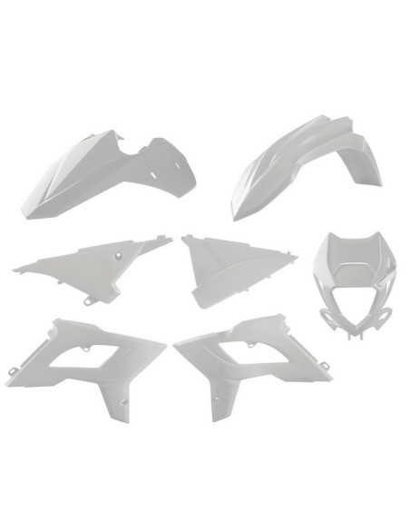 Kit Plásticos Polisport Restyling Beta RR 2T/4T 13-17 Blanco