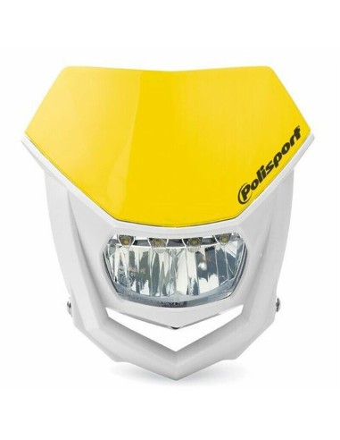 Faro Polisport Halo Led Amarillo/Blanco