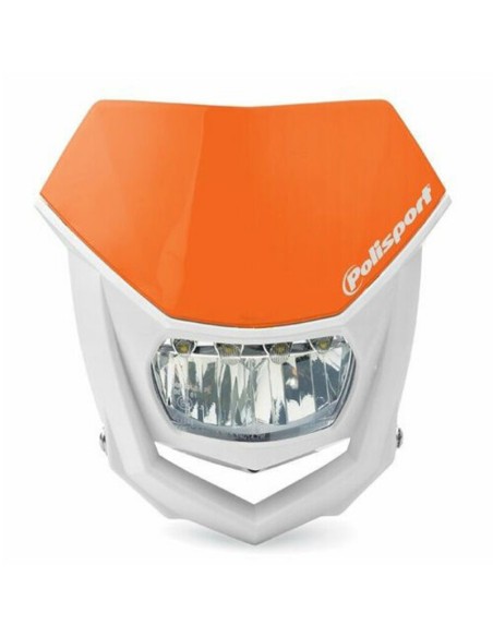 Faro Polisport Halo Led Naranja/Blanco