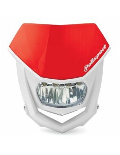 Faro Polisport Halo Led Rojo/Blanco