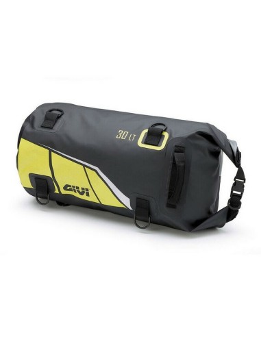 Bolsa Cilíndirica Impermeable Givi 30 L. Negro/Amarillo