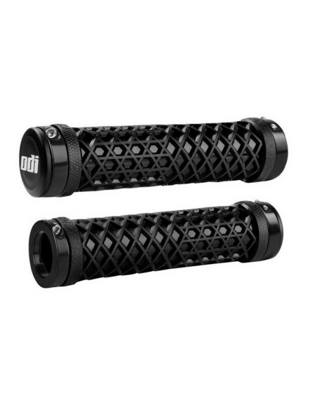 Puños ODI Vans Lock-On 130 mm Negro/Negro