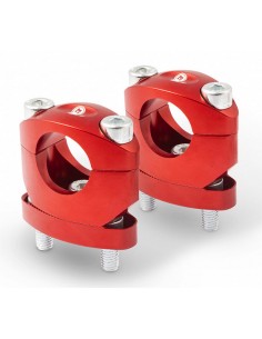 Alzas de Manillar S3 Aluminio Rojo