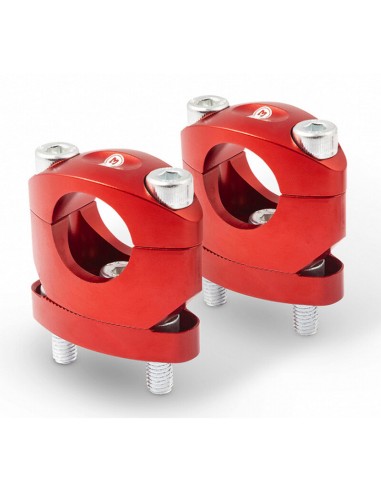 Alzas de Manillar S3 Aluminio Rojo