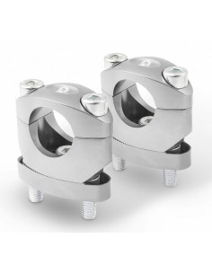 Alzas de Manillar S3 Aluminio Plata