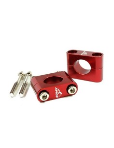 Bridas Manillar Apico Trial 28.6mm Rojo