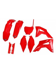 Full Kit de Plásticos UFO Honda CRF 250 RX 19-21 CRF 450 RX 17-20 Rojo