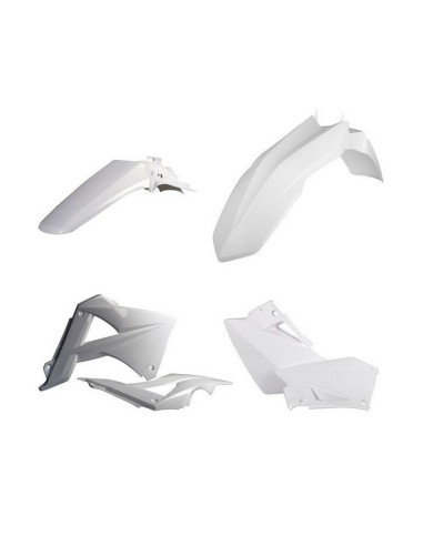 Kit Plásticos Polisport Modificación Gas Gas 01-06 Blanco