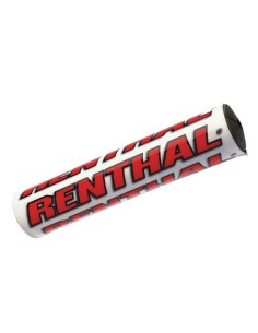 Protector Manillar Renthal Barra Blanco/Rojo