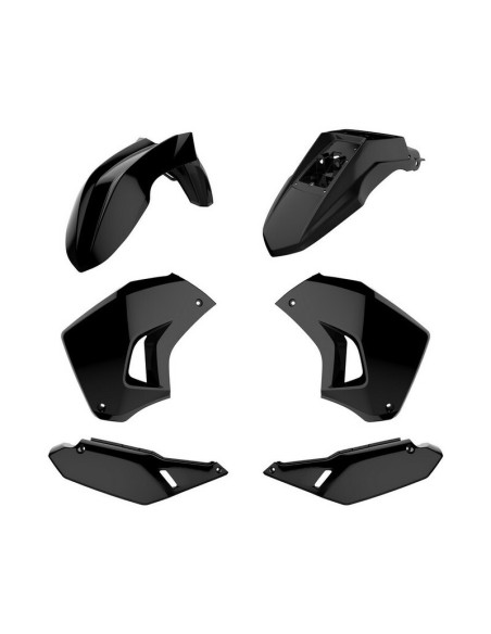 Kit Plásticos Polisport Kawasaki KLR 650 08-18 Negro