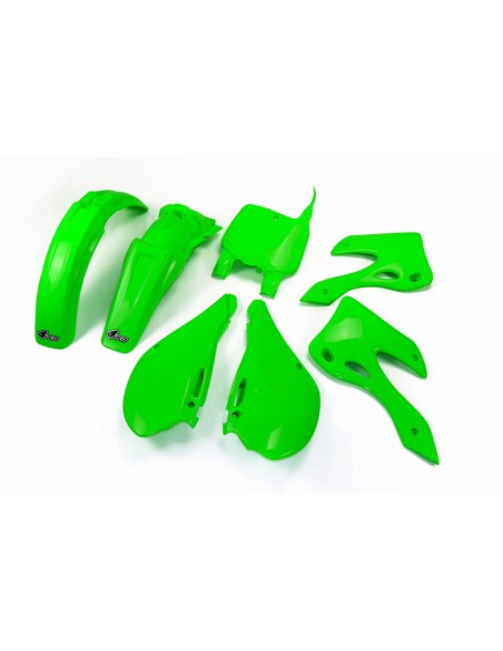 Kit Plásticos UFO Kawasaki KX 125/250 99-02 Verde