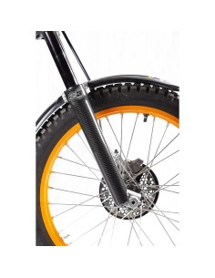 Protector Carbono Horquilla Trial S3 Tech/Showa Negro