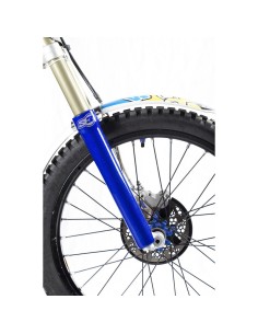 Protector Carbono Horquilla Trial S3 Tech/Showa Azul