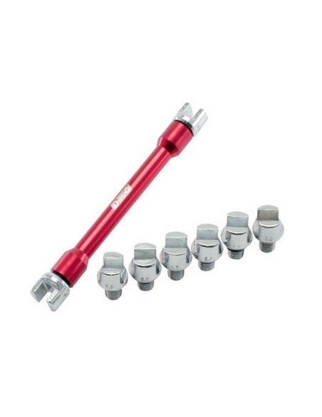 Llave de Enradiar DRC Rojo