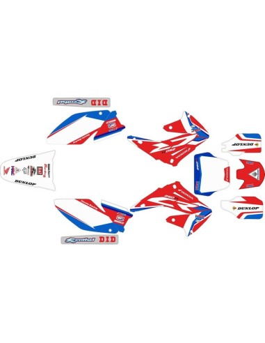 Kit Adhesivos Completo Honda CR 250 R 04-07