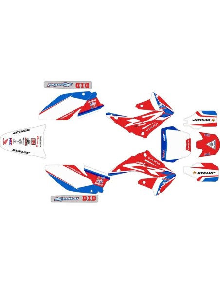 Kit Adhesivos Completo Honda CR 250 R 04-07