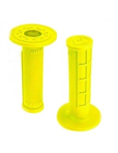 Puños ODI MX Ruffian Half Waffle Amarillo Fluor