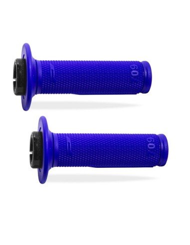 Puños Pro Grip 709 Lock On Half Waffle Azul