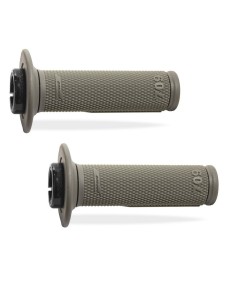 Puños Pro Grip 709 Lock On Half Waffle Gris
