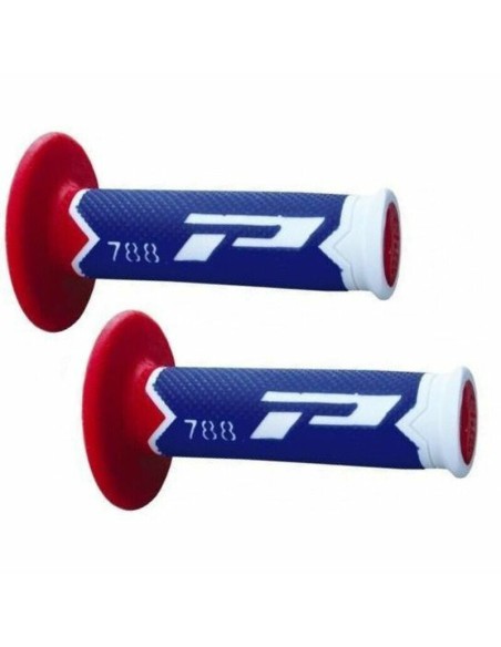 Puños Pro Grip 788 Triple Density Azul/Rojo