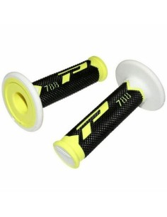 Puños Pro Grip 788 Triple Density Amarillo Flúor/Negro/Blanco
