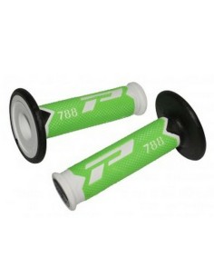 Puños Pro Grip 788 Triple Density Verde Blanco/Verde Fluor/Negro