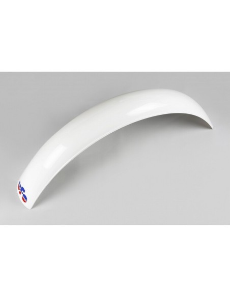 Guardabarros Delantero UFO Universal Cross/Enduro 60-74 Blanco