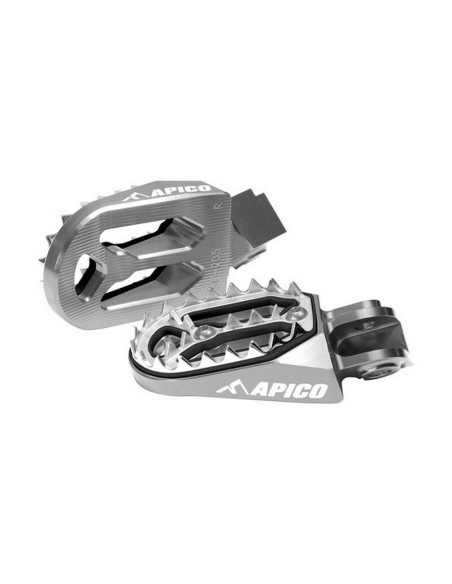 Estriberas Enduro Apico Pro-Bite Kawasaki KX 65/85 01-.. Titanio
