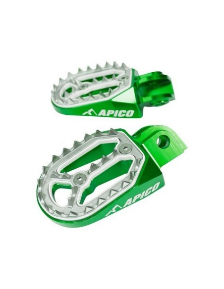 Estriberas Enduro Apico Pro-Bite Kawasaki KX 65/85 01-.. Verde
