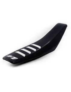 Funda de Asiento OneGripper Ribbed Negro/Blanco