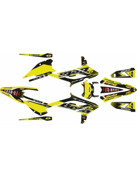 Kit Adhesivos Completo Beta RR 2T/4T 23-24 Amarillo/Negro