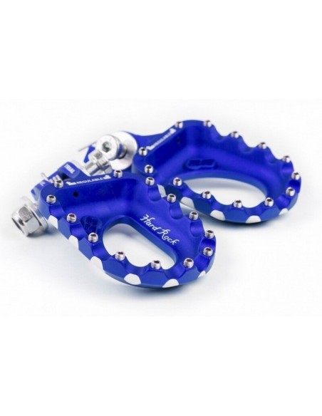 Estriberas Trial Aluminio S3 Hard Rock Azul