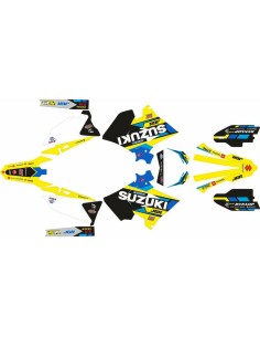 Kit Adhesivos Completo Kit Restyling Polisport Suzuki RM 125/250 01-08 Blanco