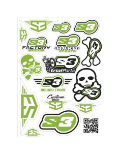 Adhesivos Logo S3 Verde
