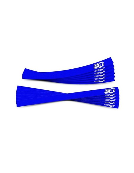 Kit Adhesivos de Llanta S3 Trial/Enduro Azul