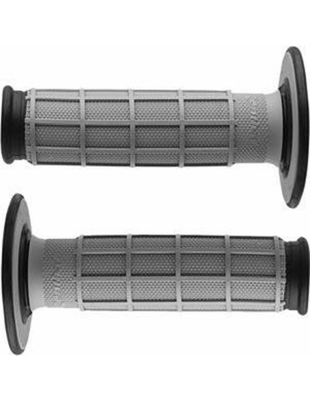 Puños Renthal Dual Half Waffle Medium Negro