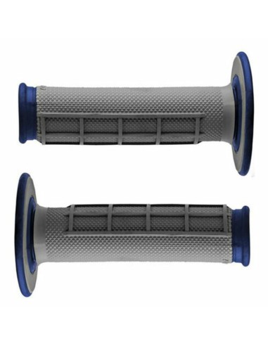 Puños Renthal Dual Half Waffle Medium Azul