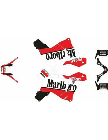 Kit Adhesivos Completo Ducati DesertX 22-.. Malboro Edition