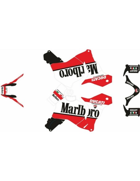 Kit Adhesivos Completo Ducati DesertX 22-.. Malboro Edition