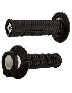 Puños ODI MX Lock On V2 Half Waffle 2/4 T Negro