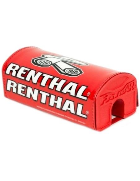 Protector Manillar Renthal Fat Bar Rojo