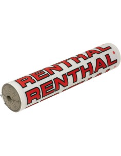 Protector Manillar Renthal Vintage Cloth SX Blanco/Rojo