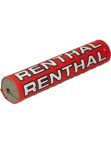 Protector Manillar Renthal Vintage Cloth SX Rojo/Blanco