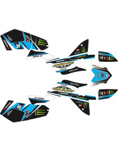Kit Adhesivos Completo Suzuki LTZ 400 09-15 Pro Circuit Cyan