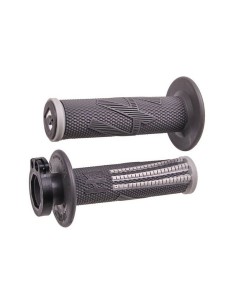 Puños ODI MX Pro Lock On V2 Emig 2/4 T Grafito/Gris